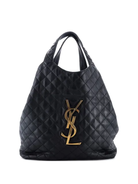 Saint Laurent Pre-Owned Icare Shopping Quilted Leather Maxi tote bag