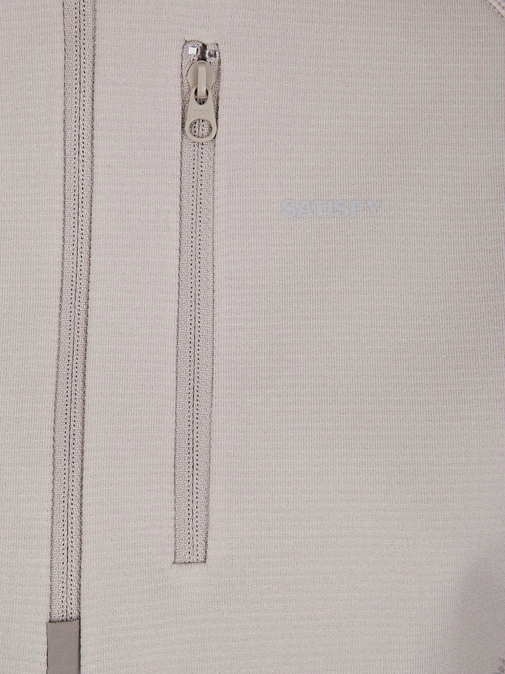 Satisfy Ghostfleece Half-zip In Neutral