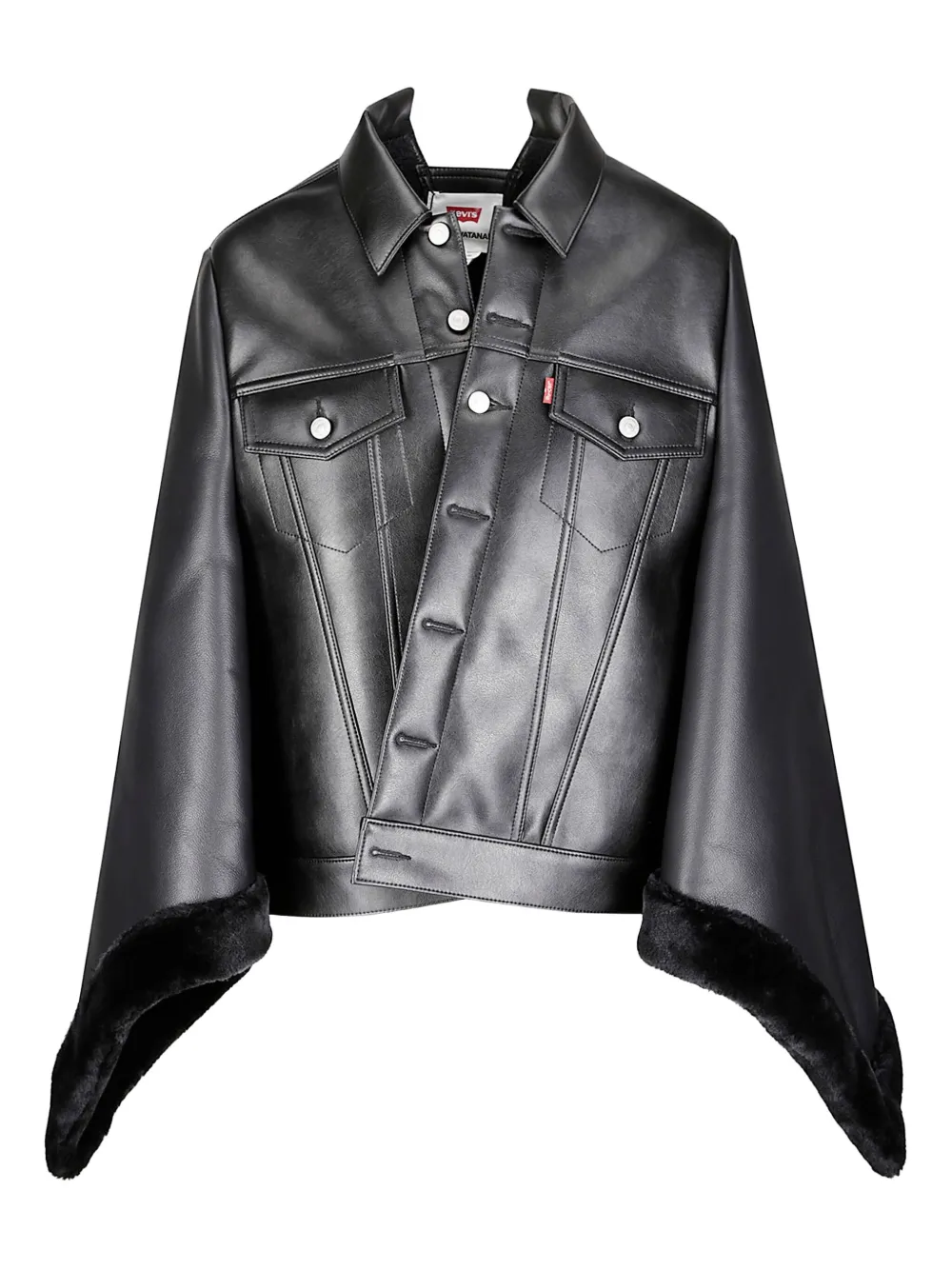 Junya Watanabe X Levi's Button-fastening Jacket In Black
