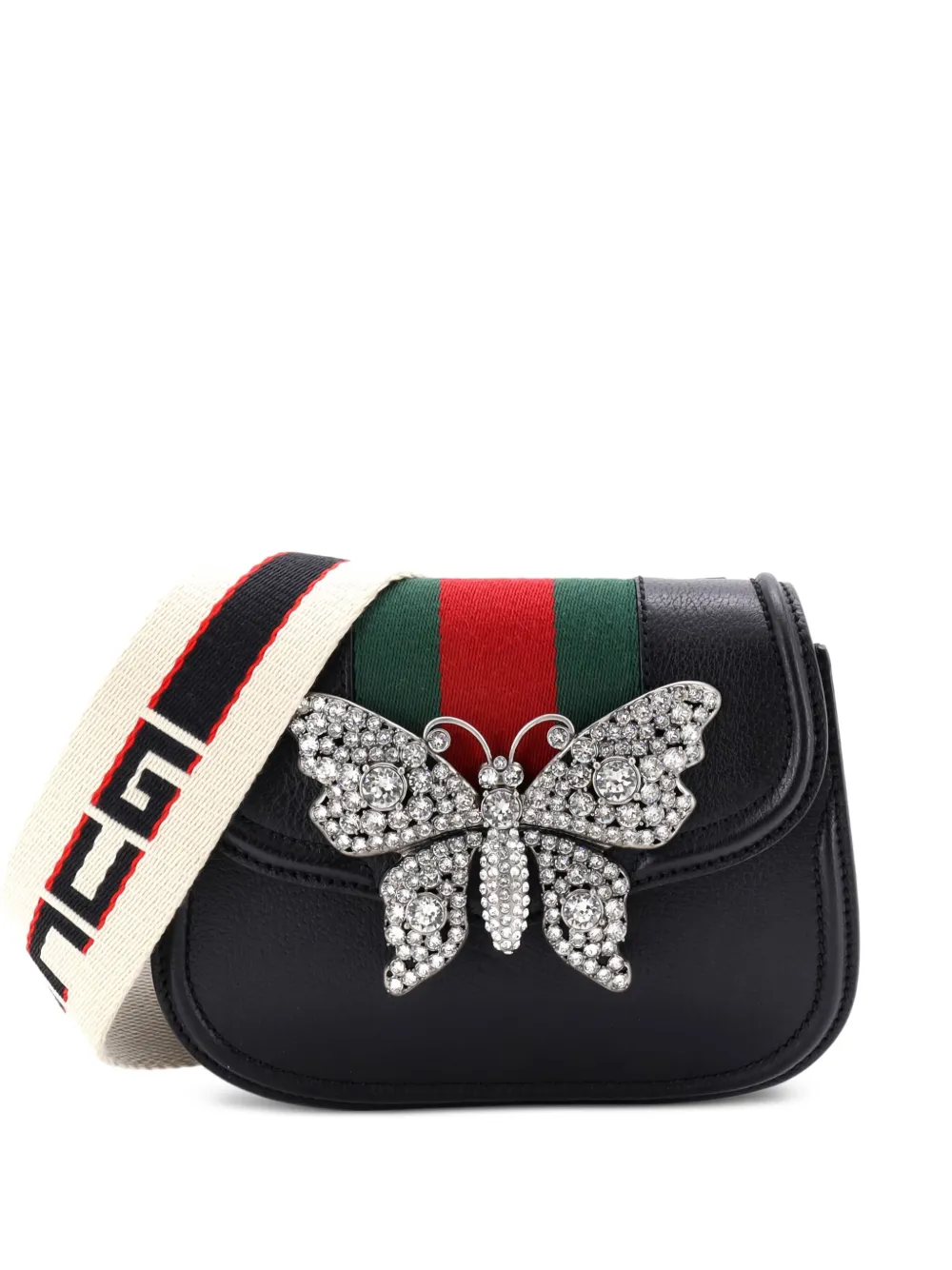 Gucci Pre-Owned Totem Leather Small shoulder bag - ブラック Gucci Pre-Owned Totem Leather Small shoulder bag - ブラック