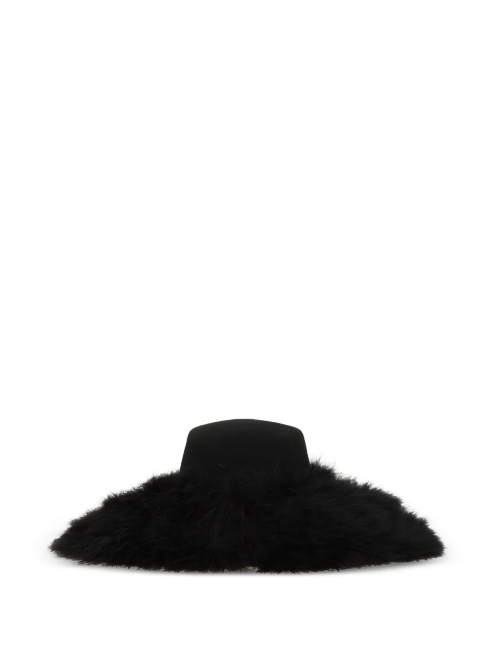 Stephen Jones feathers wool hat | Black | Image 1