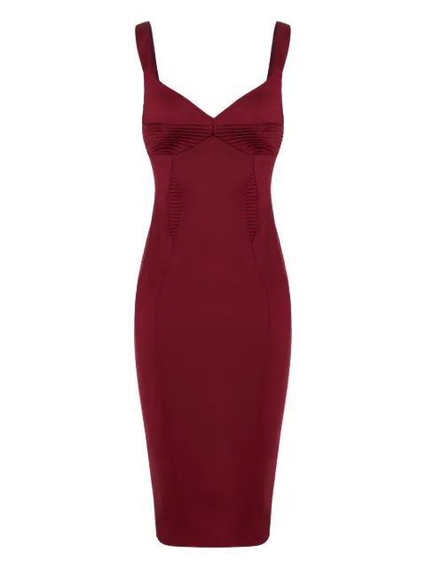 Murmur Haze sweetheart strap dress