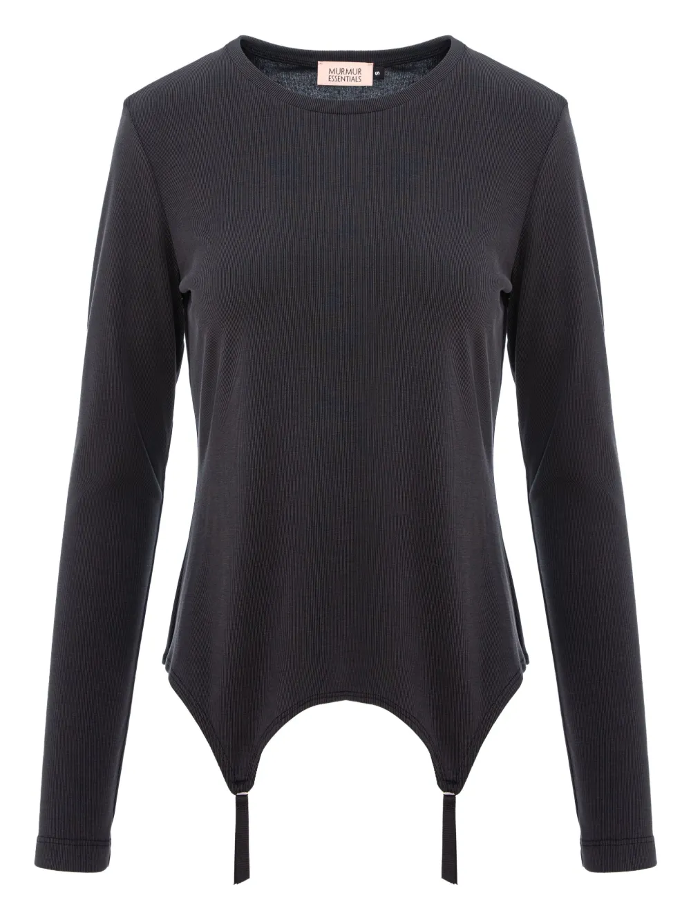 Murmur Garter straps top | Black | Image 1