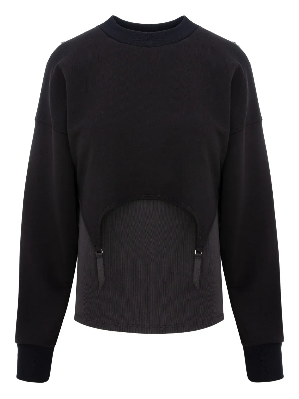 Murmur cutout sweatshirt | Black | Image 1
