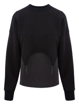 fleur du mal コルセット トップ 黒 Black Charlotte Balconette Bodysuit | Fleur du Mal