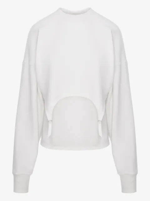 Murmur cutout sweatshirt
