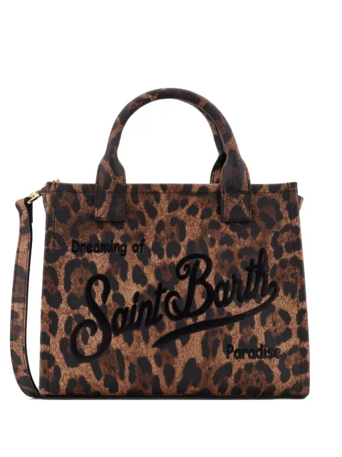 MC2 Saint Barth leopard-print shoulder bag