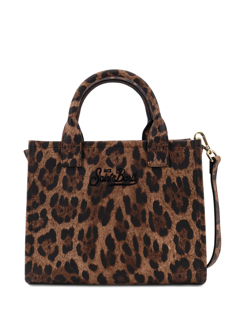 MC2 Saint Barth leopard-print shoulder bag - Bruin
