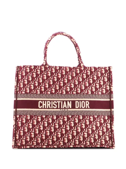 Christian Dior Pre-Owned Book Oblique Canvas Large tote bag