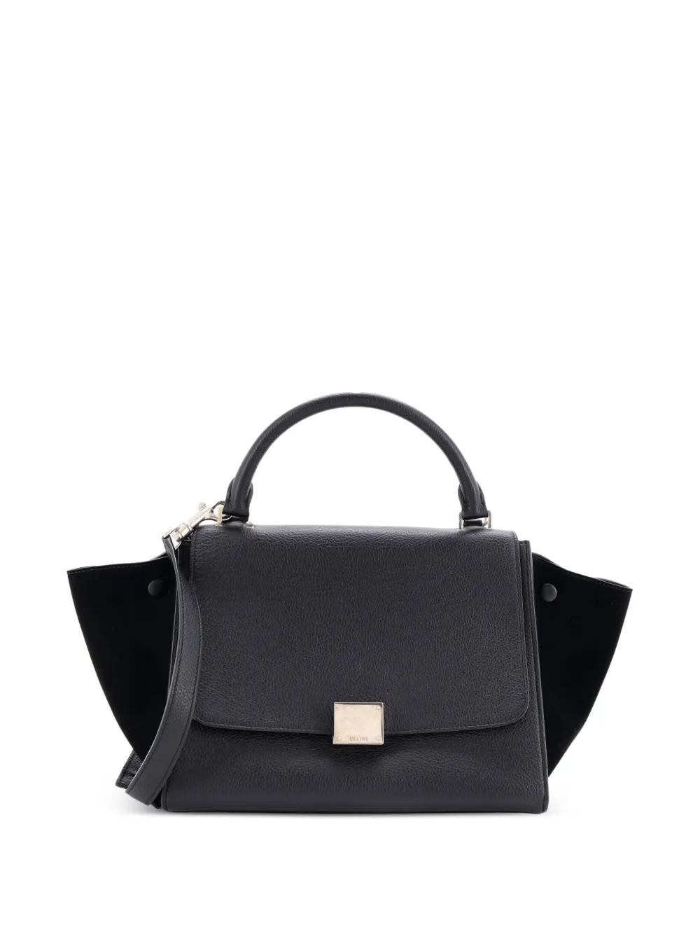 Celine Pre-Owned Trapeze Bag Leather Small satchel - ブラック Celine Pre-Owned Trapeze Bag Leather Small satchel - ブラック