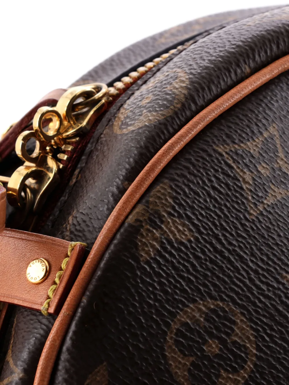 Pre-owned Louis Vuitton Boite Chapeau Monogram-canvas Tote Bag In Brown