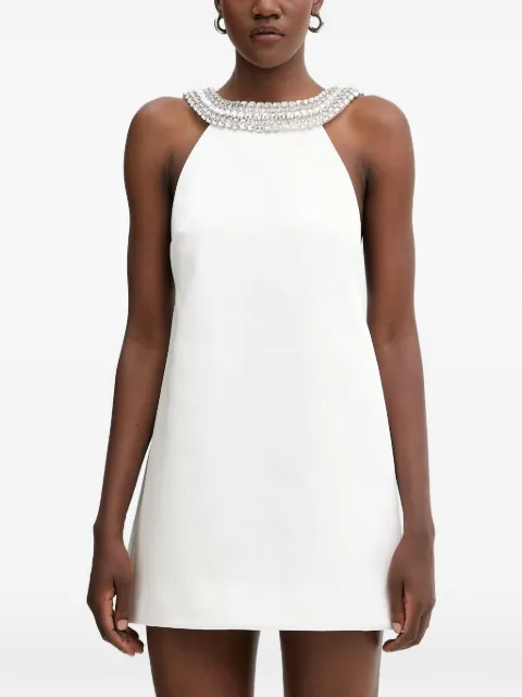 Retrofete Kenai embellished-neck mini dress