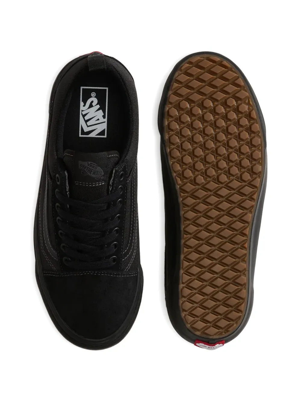 Vans Old Skool Stackform pull-tab sneakers Zwart