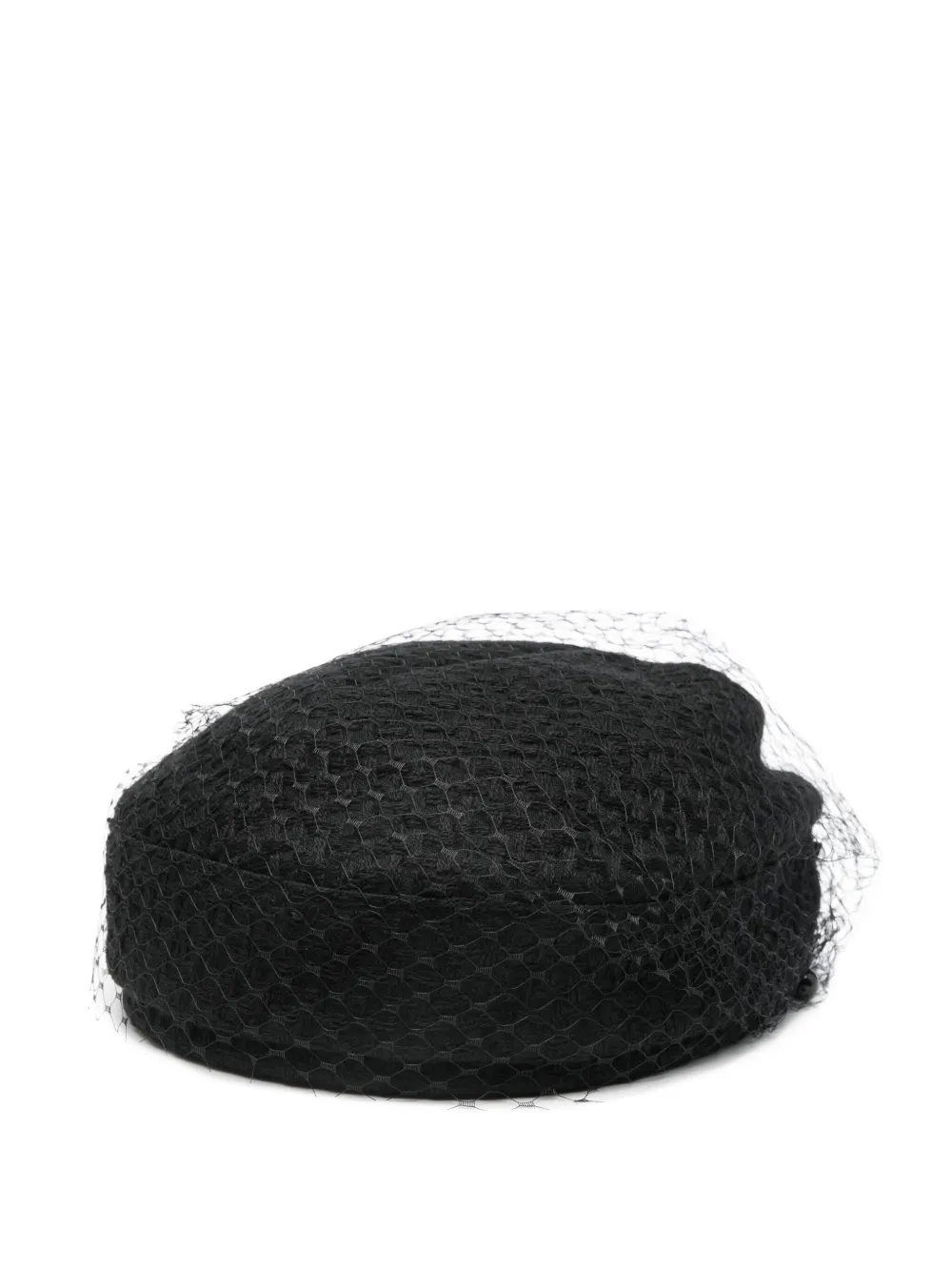 Ca4la bow-embellishment beret | Black | Image 1