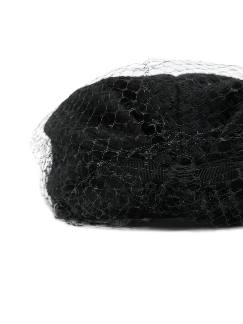 Ca4la Bow-embellishment Beret In Black