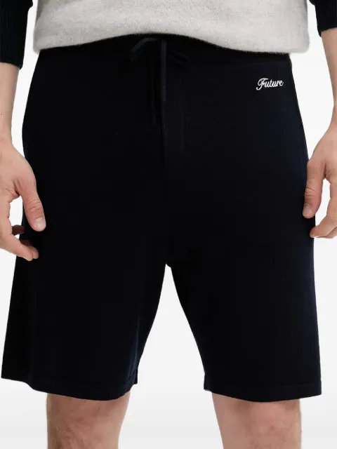 FROM FUTURE logo-embroidered shorts