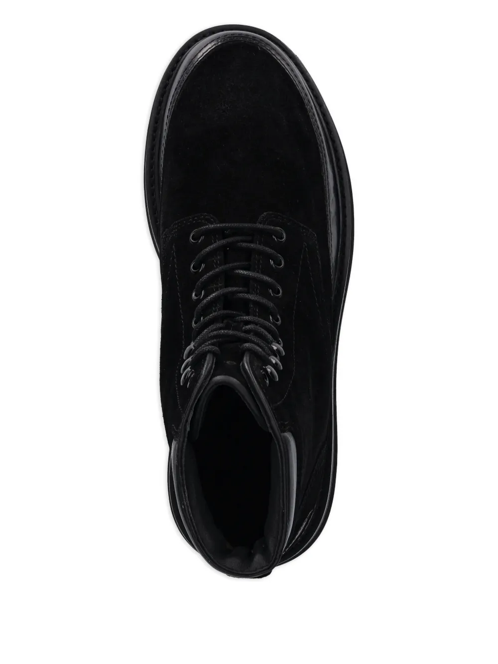 Gant Veterlaarzen met chunky zool Zwart