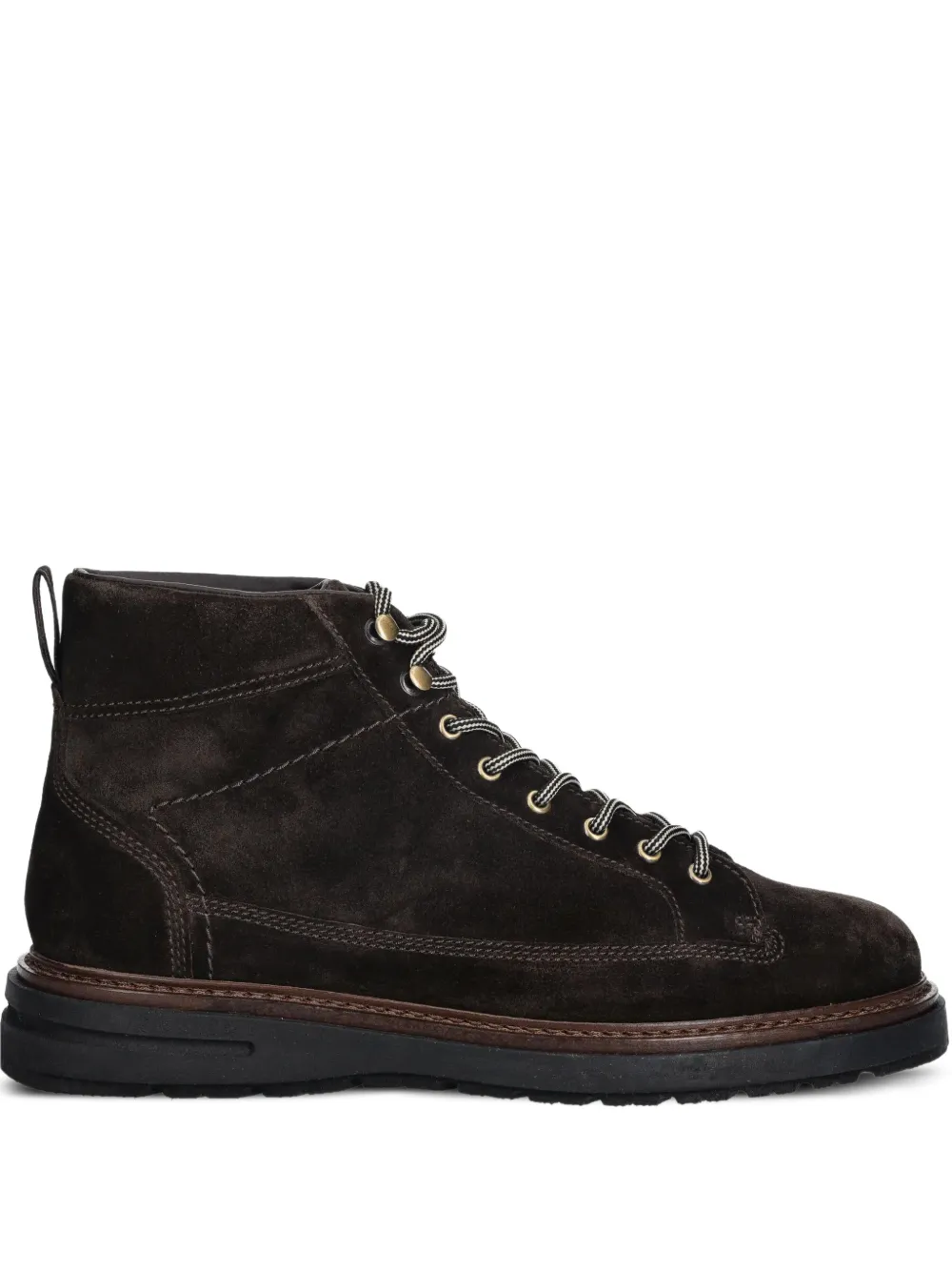 Gant lace-up panelled boots | Brown | Image 1