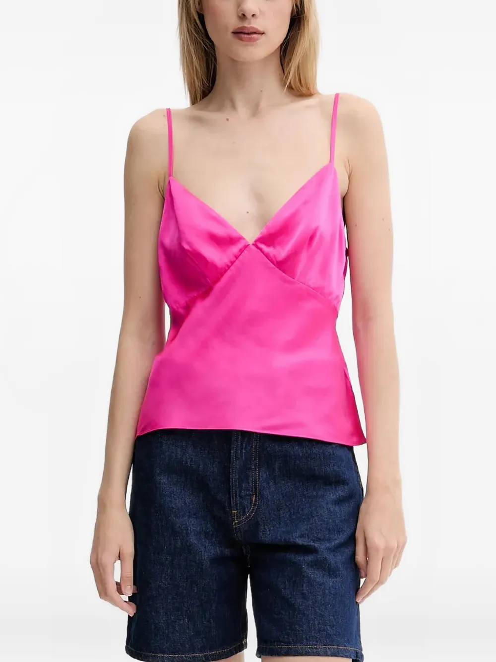 FROM FUTURE v-neck top | Pink | Image 1