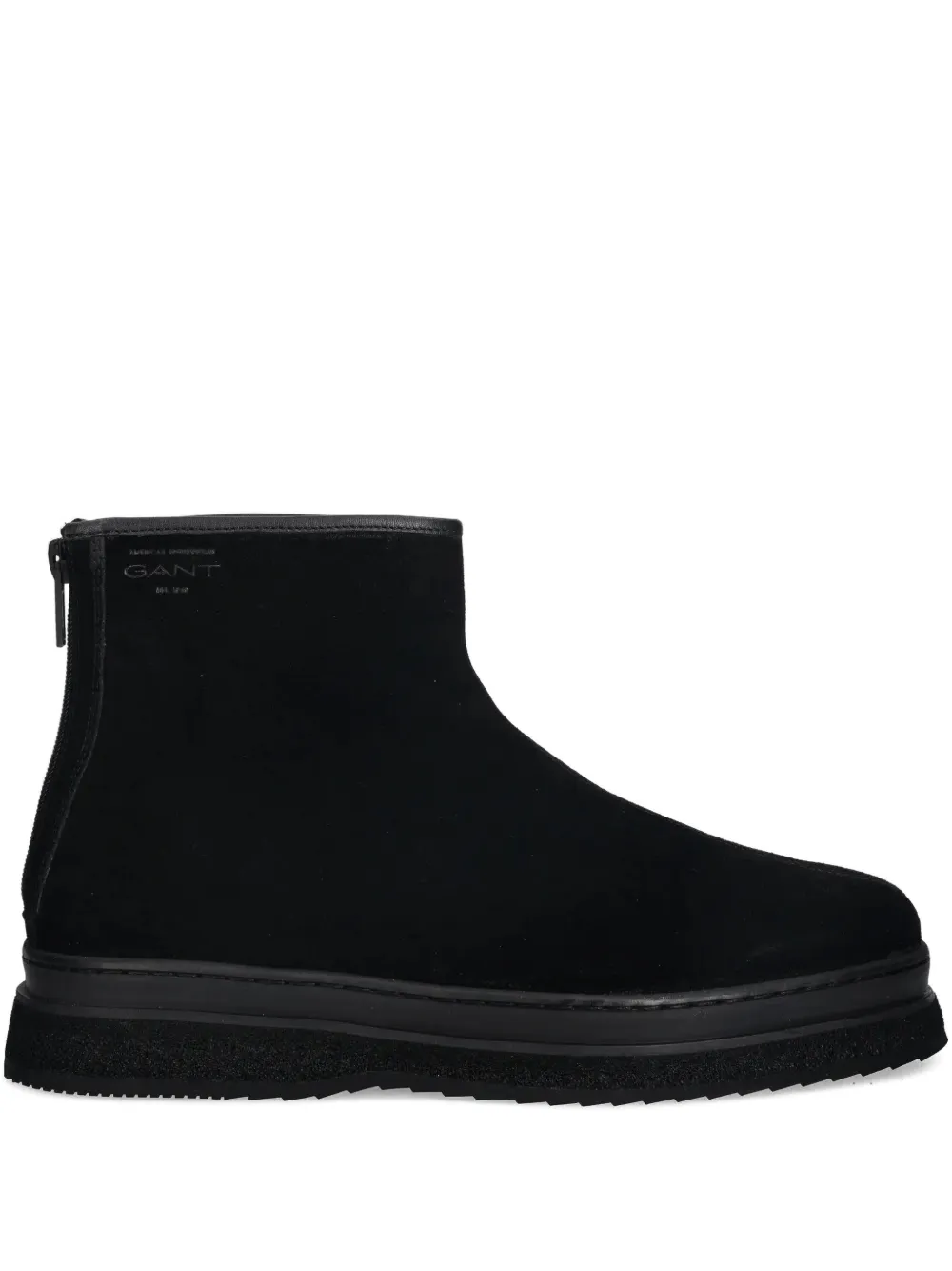 Gant zip-up boots | Black | Image 1