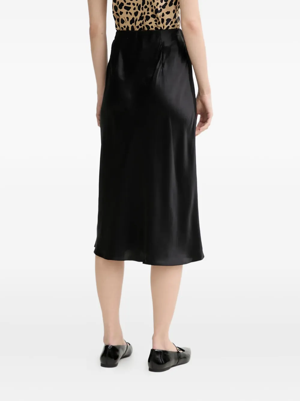 From Future Elasticated-waist Skirt In Black