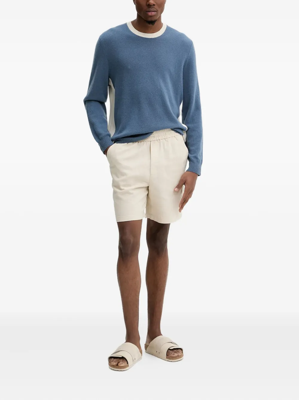 FROM FUTURE round neck sweater - Blauw