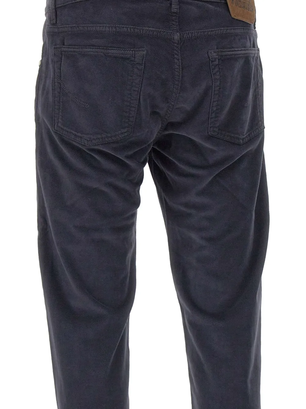 Hand Picked Ravello Five-pocket Trousers In Blue