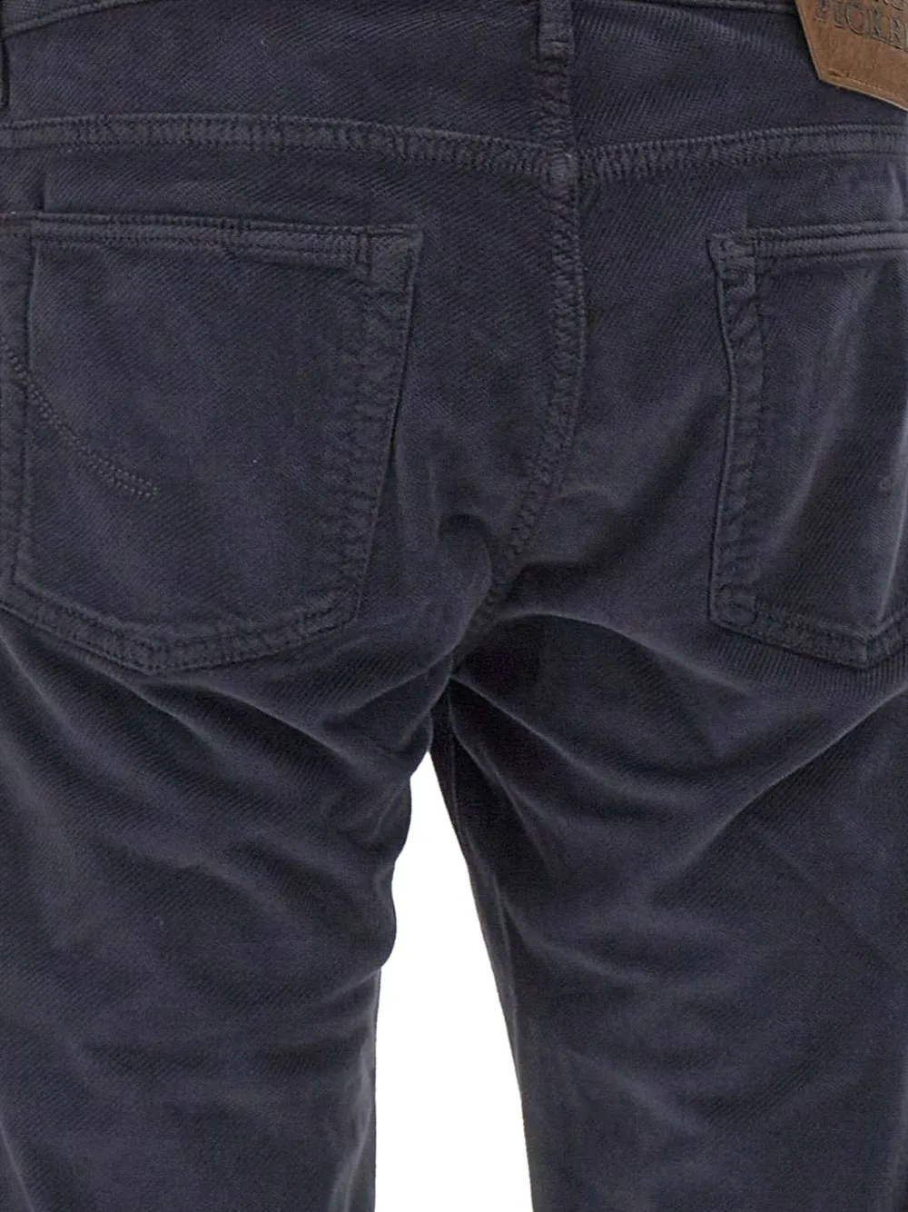 Hand Picked Ravello broek met vijf zakken Blauw