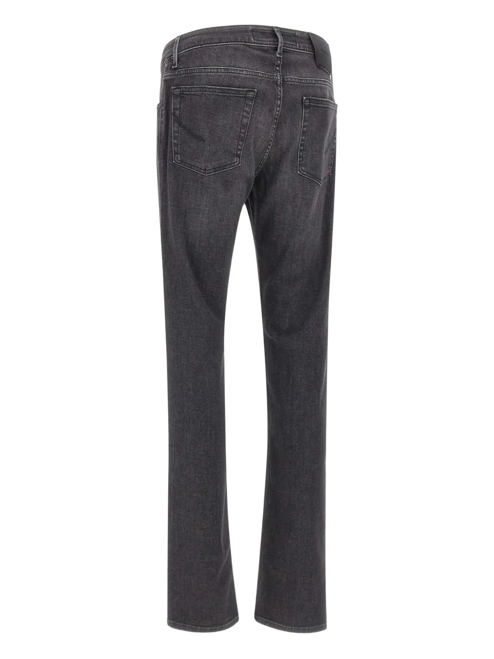 Hand Picked Ravello Five-pocket Jeans In Black