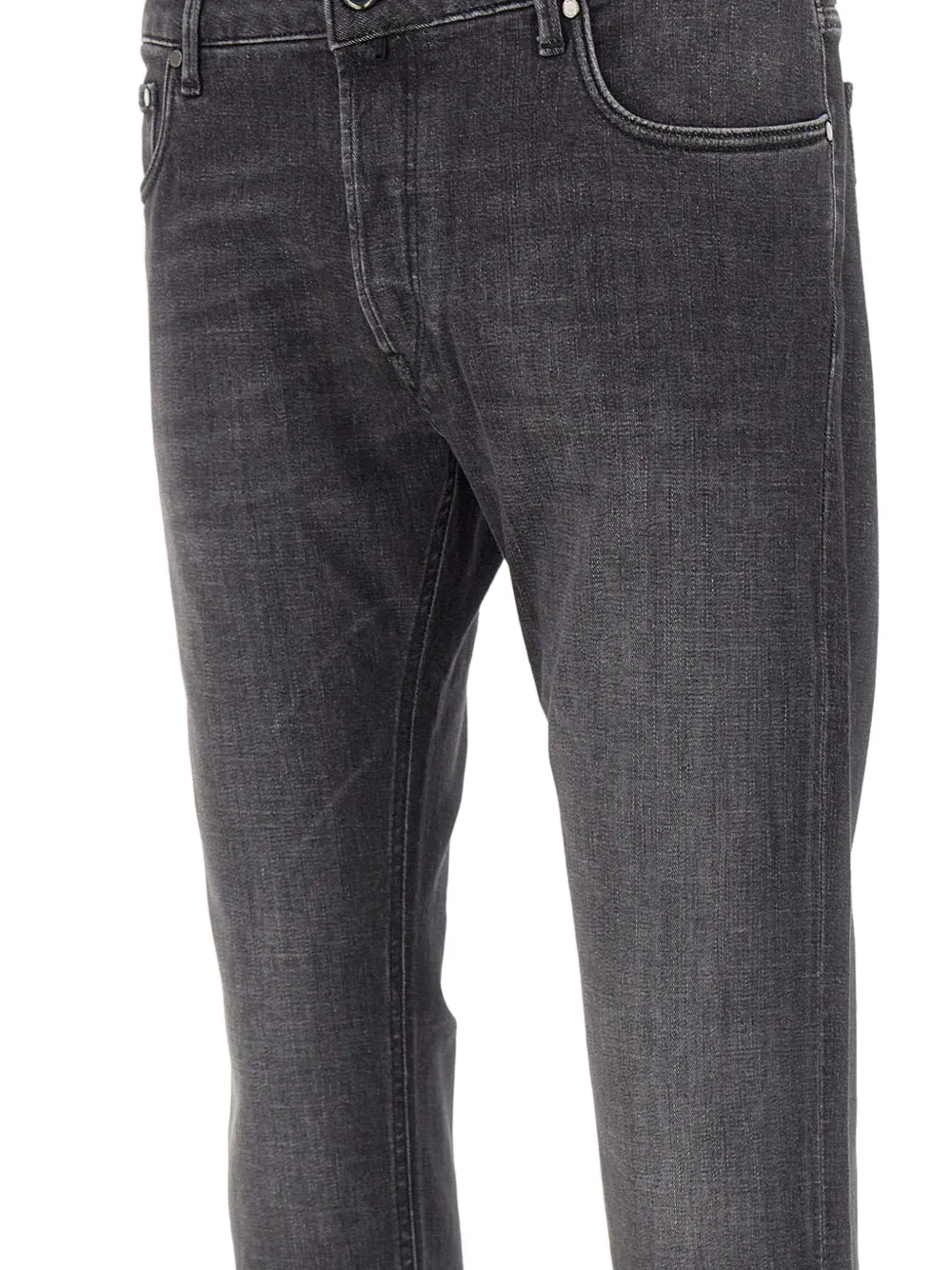 Hand Picked Ravello Five-pocket Jeans In Black