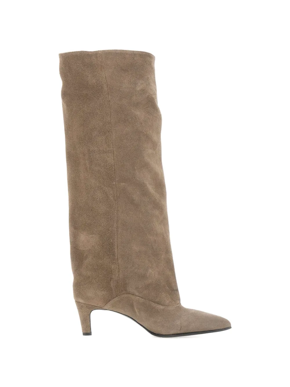strategia shoes Alissa Joelle pointed knee-high boots - Toni neutri