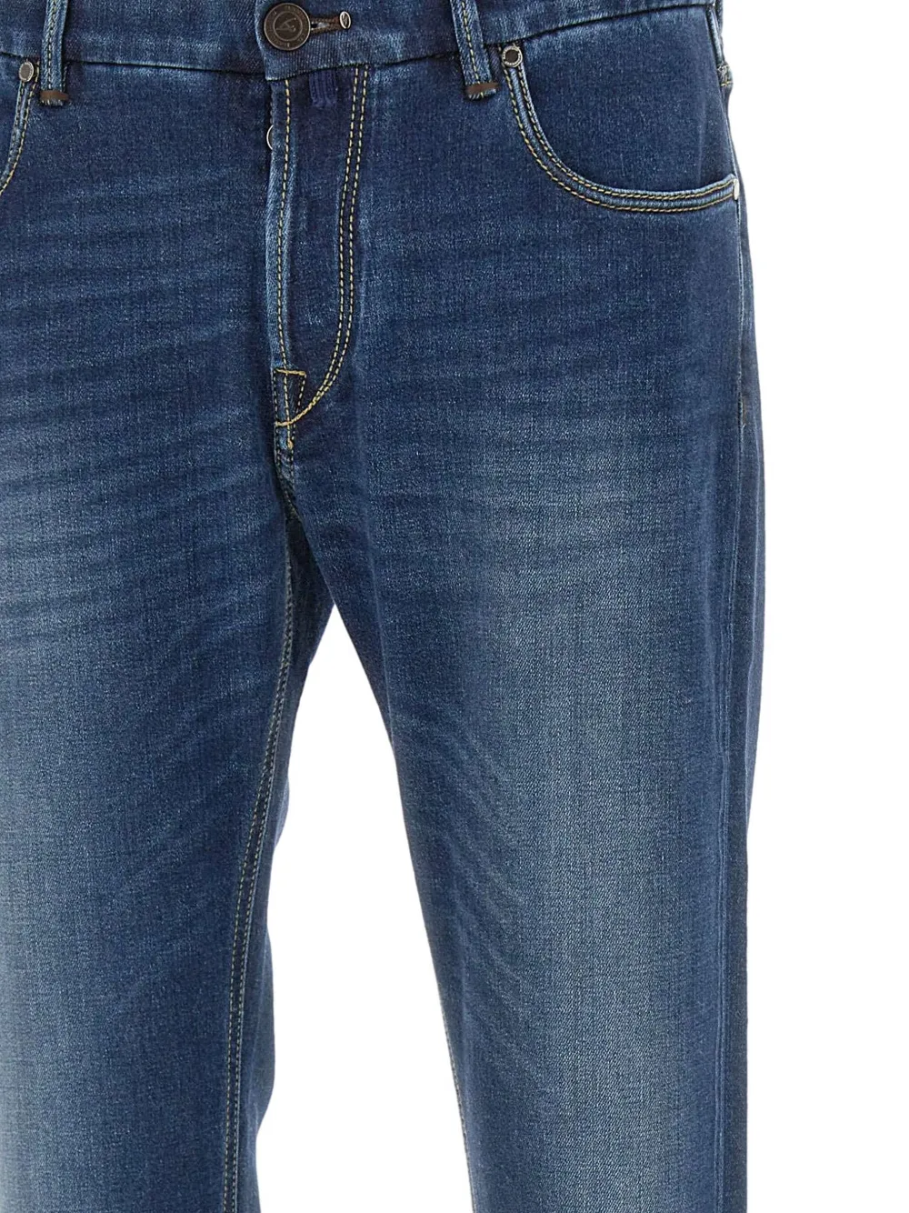 Hand Picked Ravello Five-pocket Jeans In Blue