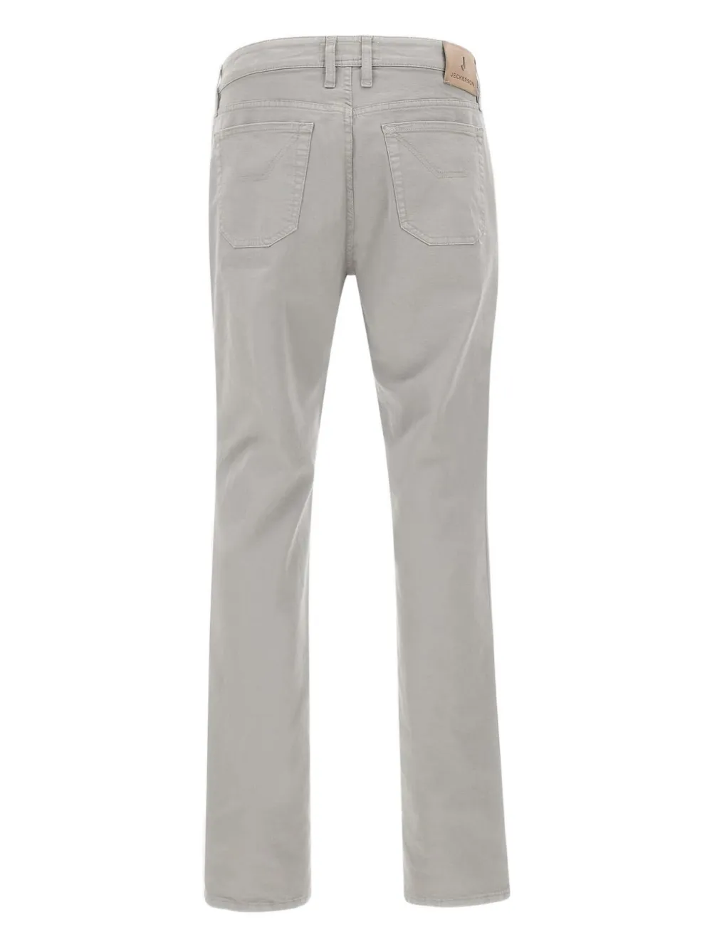JECKERSON John five-pockets stitching jeans - Grijs