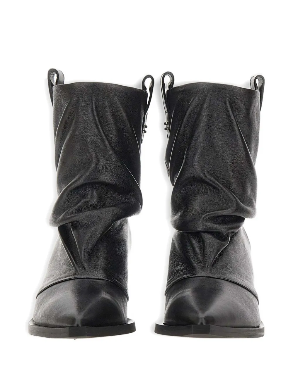 Halmanera 65mm Taby Pointed-toe Boots In Black