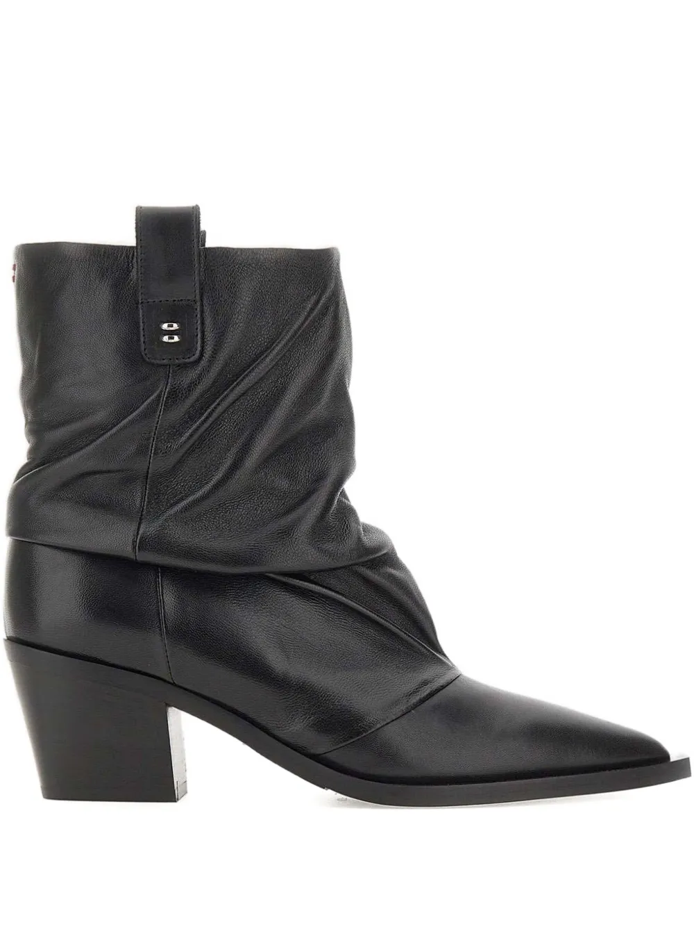 Halmanera 65mm Taby Pointed-toe Boots In Black