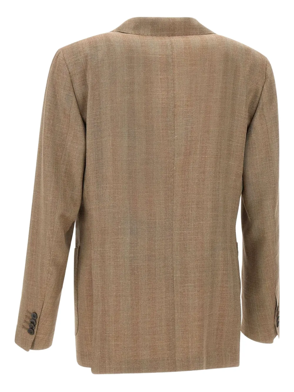  Santaniello Single-breasted Blazer - Brown 