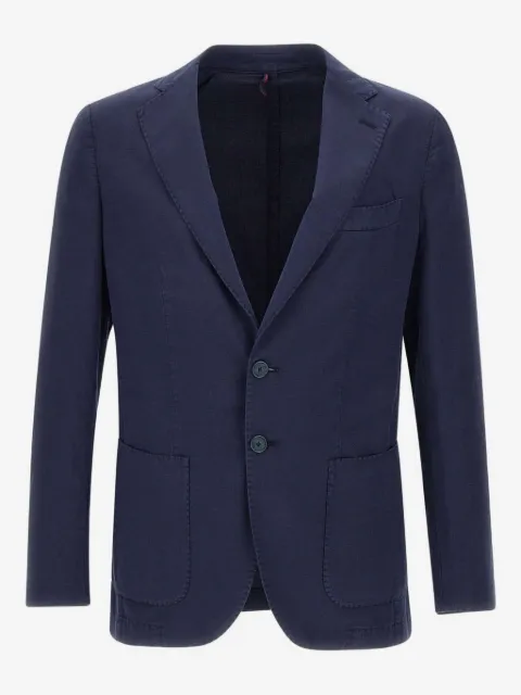 Santaniello blazer con solapas en el cuello
