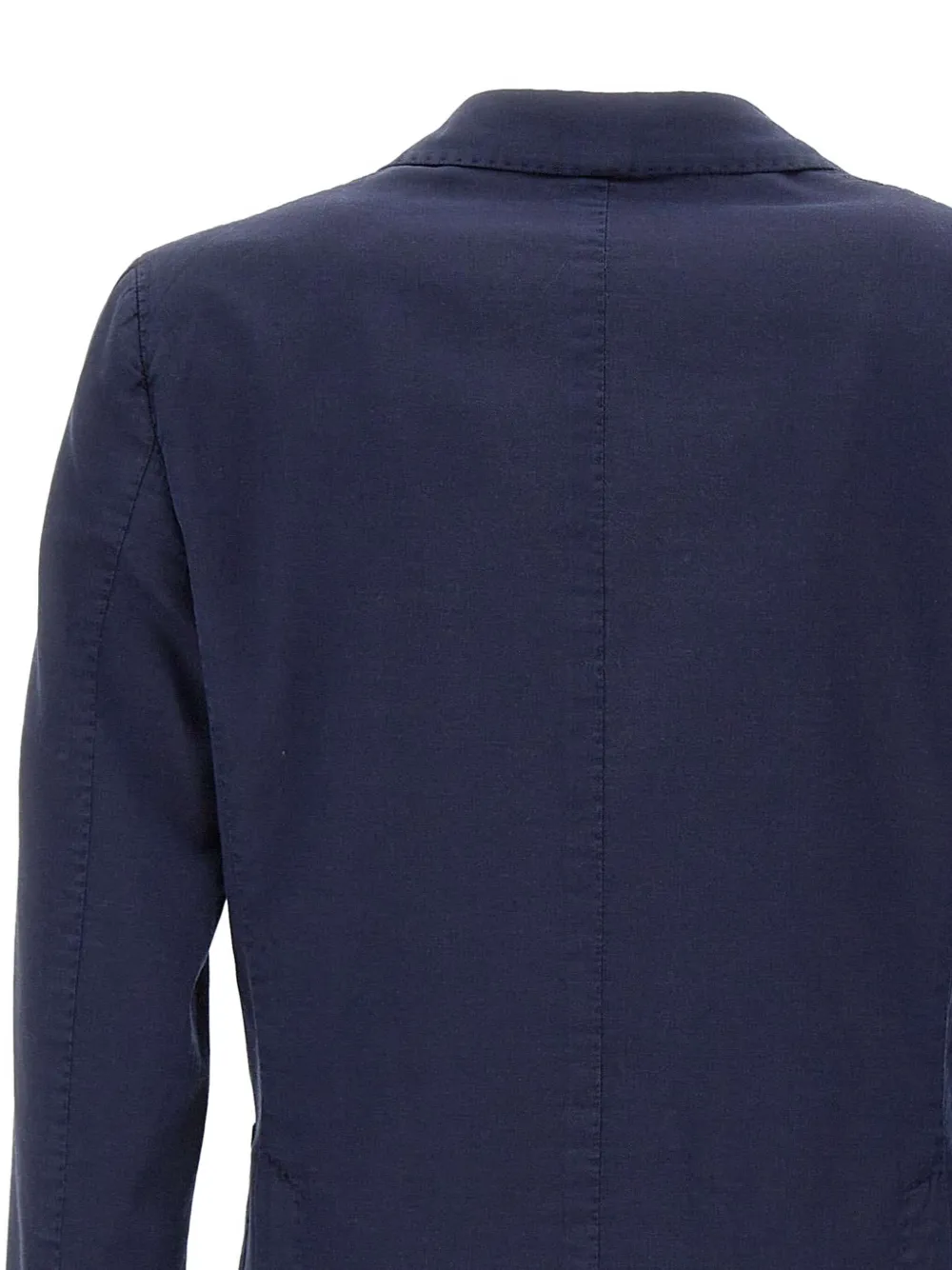 Santaniello Blazer met revers en twee knopen Blauw