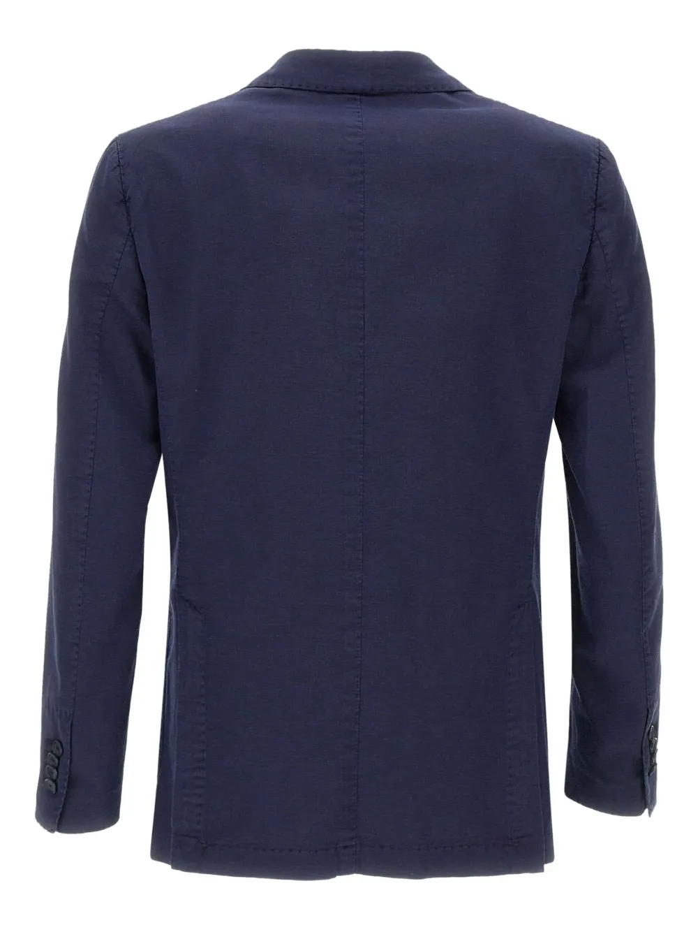 Santaniello Blazer met revers en twee knopen Blauw