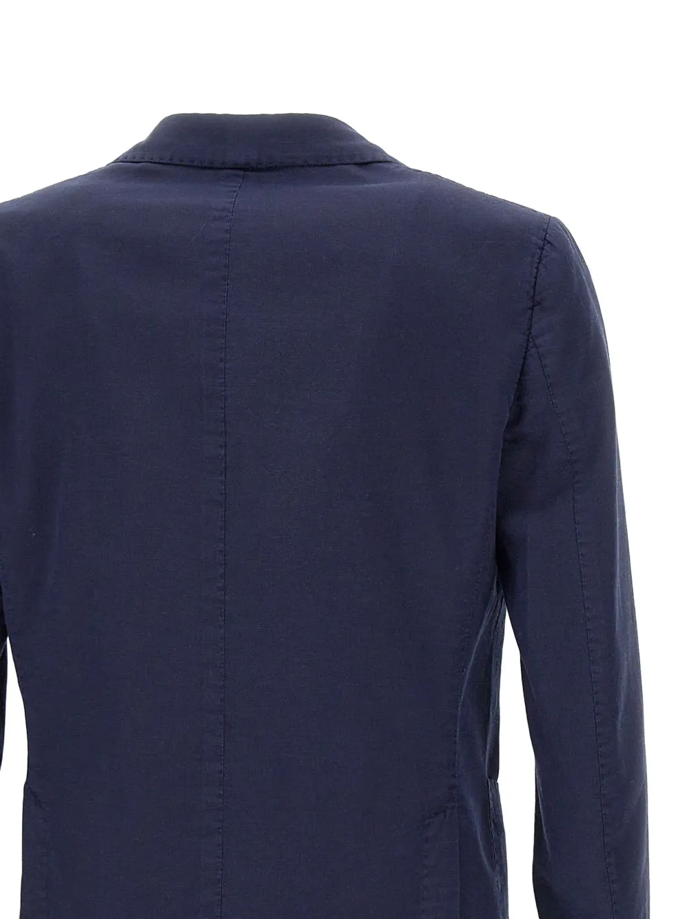 Santaniello Blazer met revers en twee knopen Blauw
