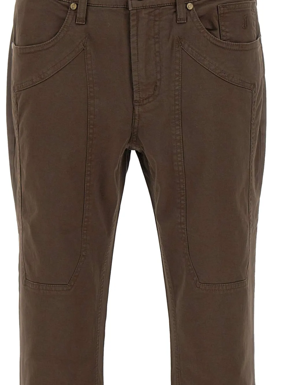 Jeckerson John Five-pocket Trousers In Brown