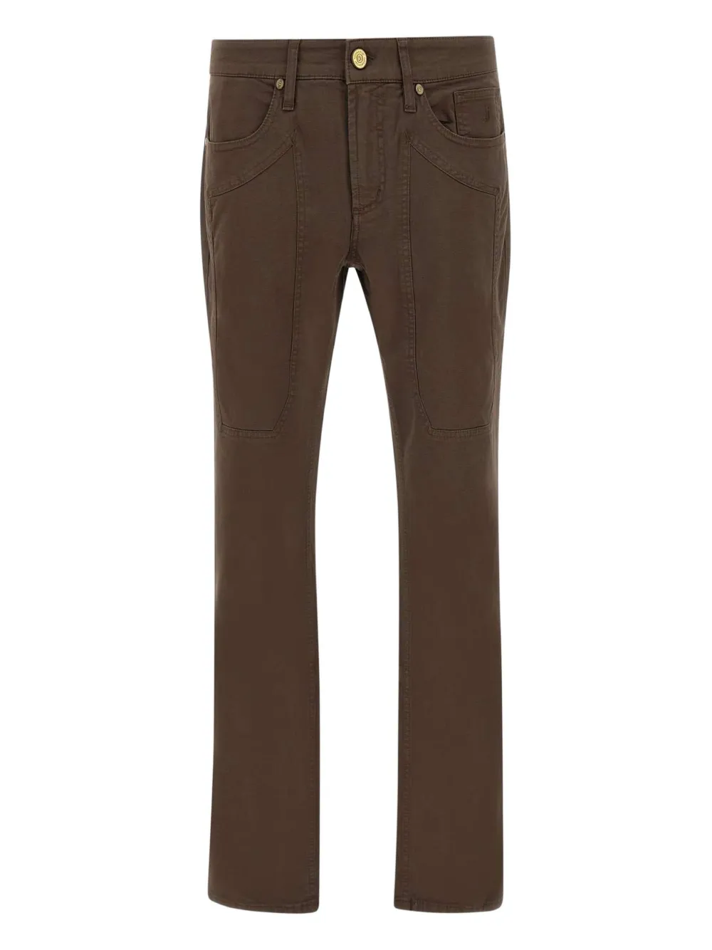 Jeckerson John Five-pocket Trousers In Brown