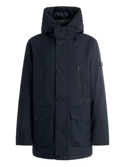 Bally hooded flap-pocket parka