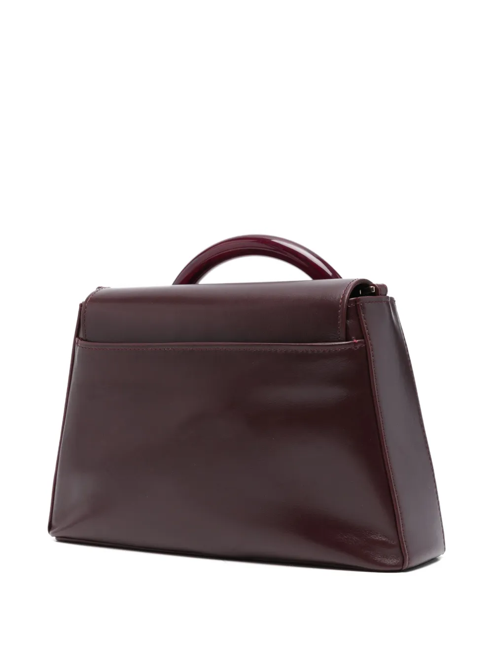 Ni.do Bollicina Round-handle Tote Bag In Red