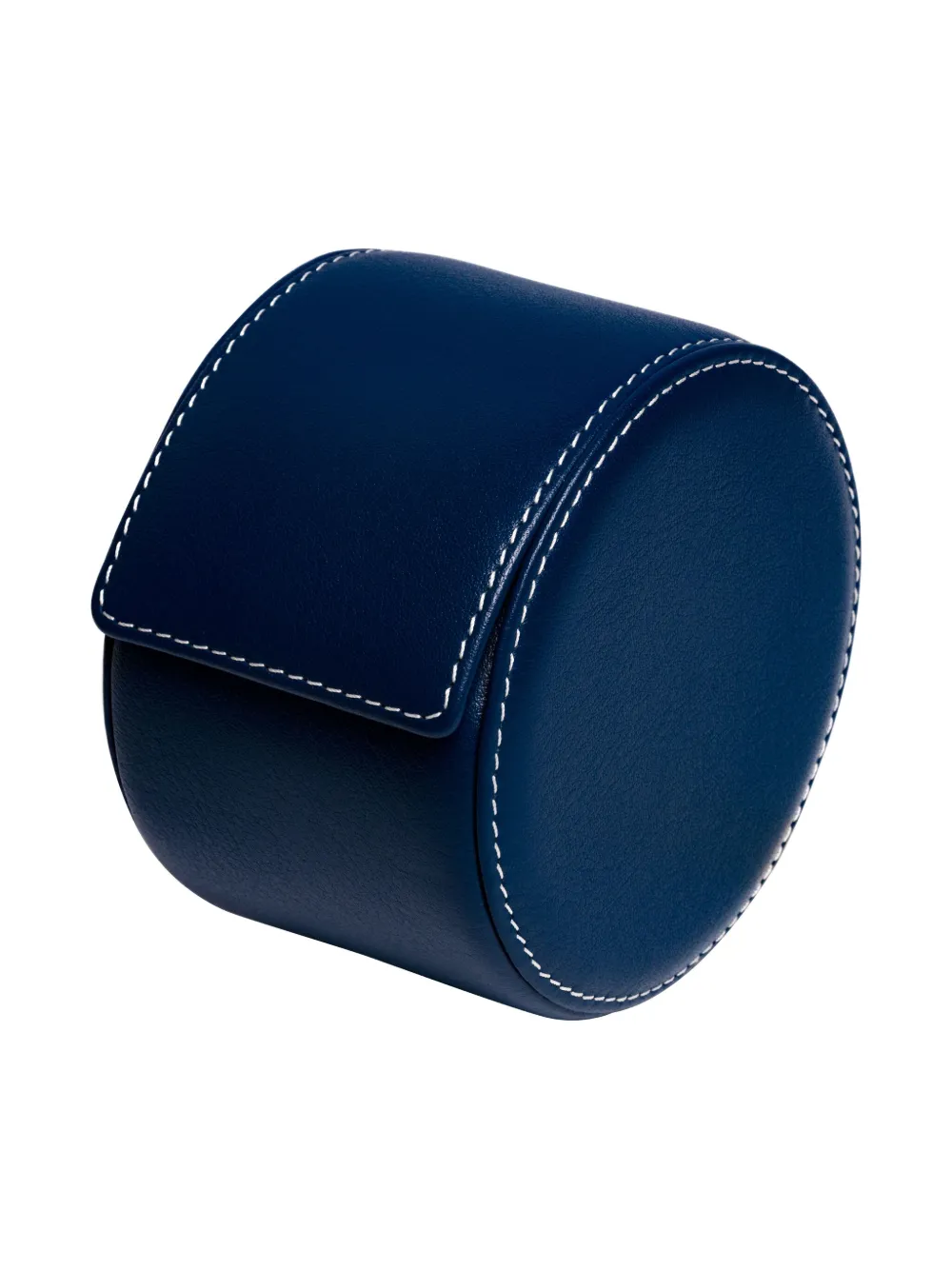 Kross Studio Leather Reinforced Watch Boxe In Blue