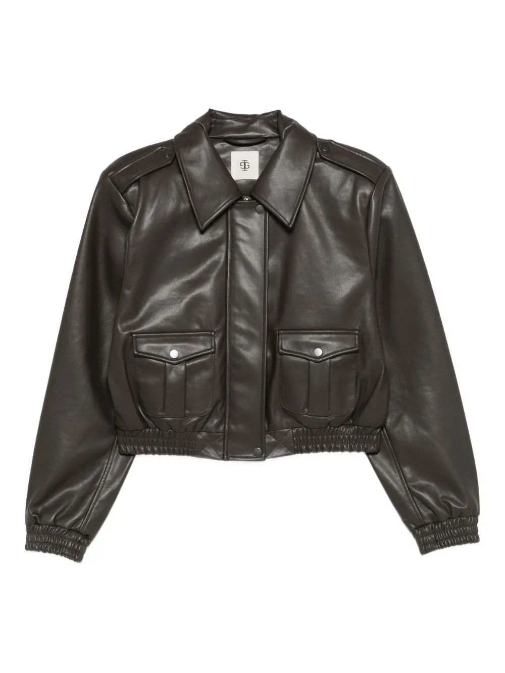 The Garment Flap Pockets Jacket In Black