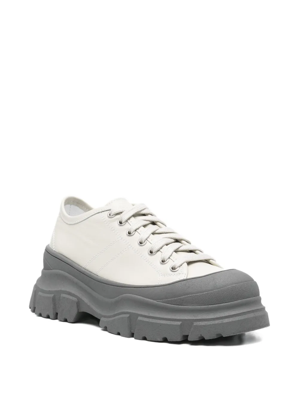 Sofie D'hoore Lug-sole Sneakers In Gray