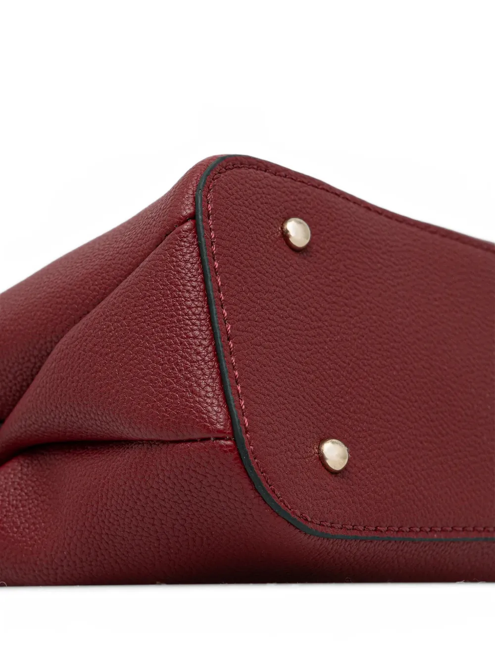 Guess Usa Logo-plaque Tote Bag In Red