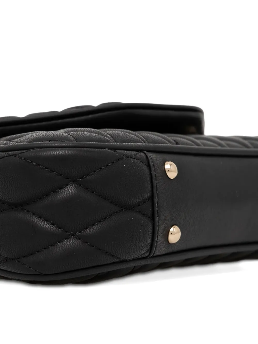 Guess Usa Valla Quilted Tote Bag In Black