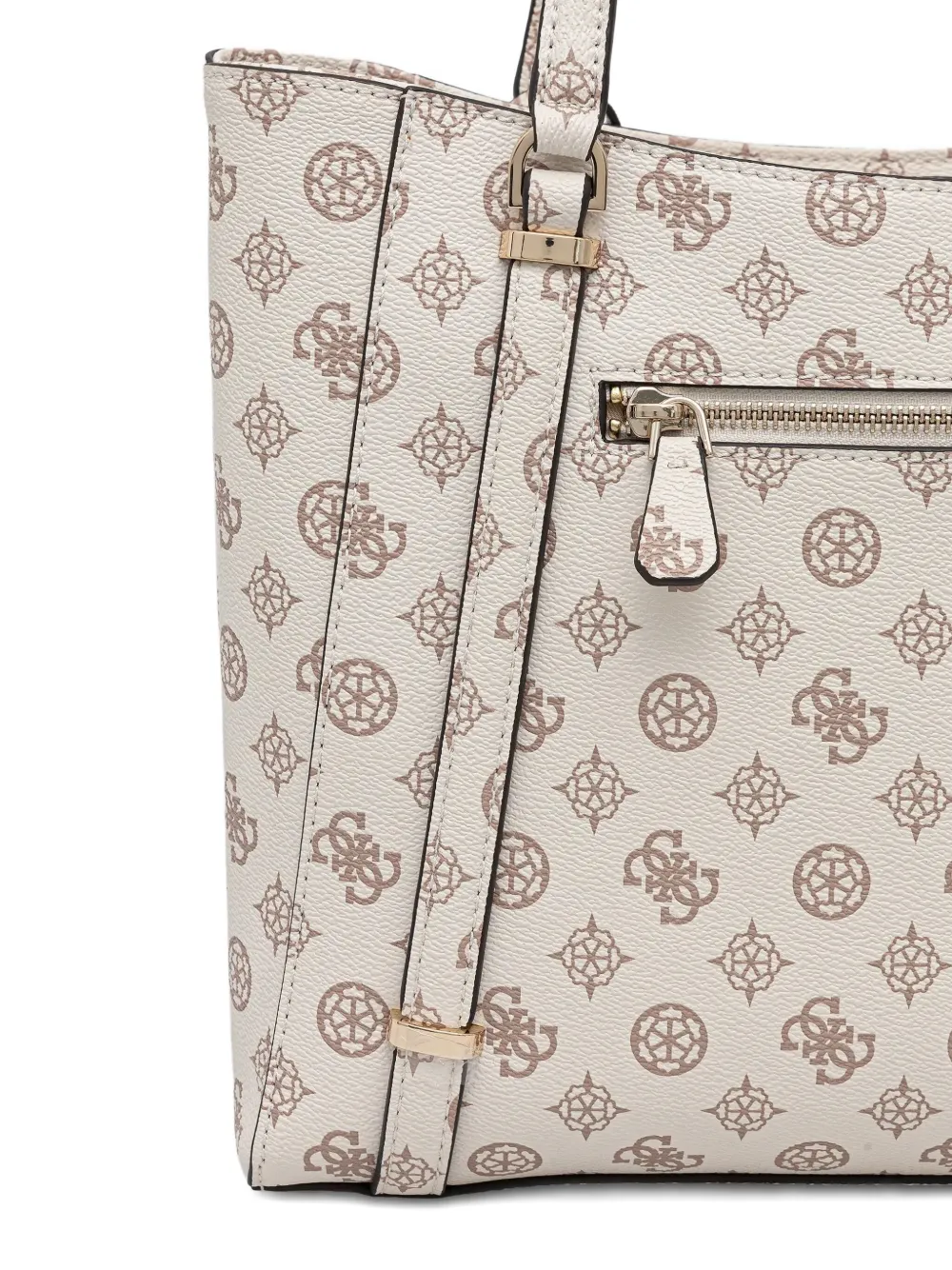 Guess Usa Daryna Elite Shoulder Bag In Neutral